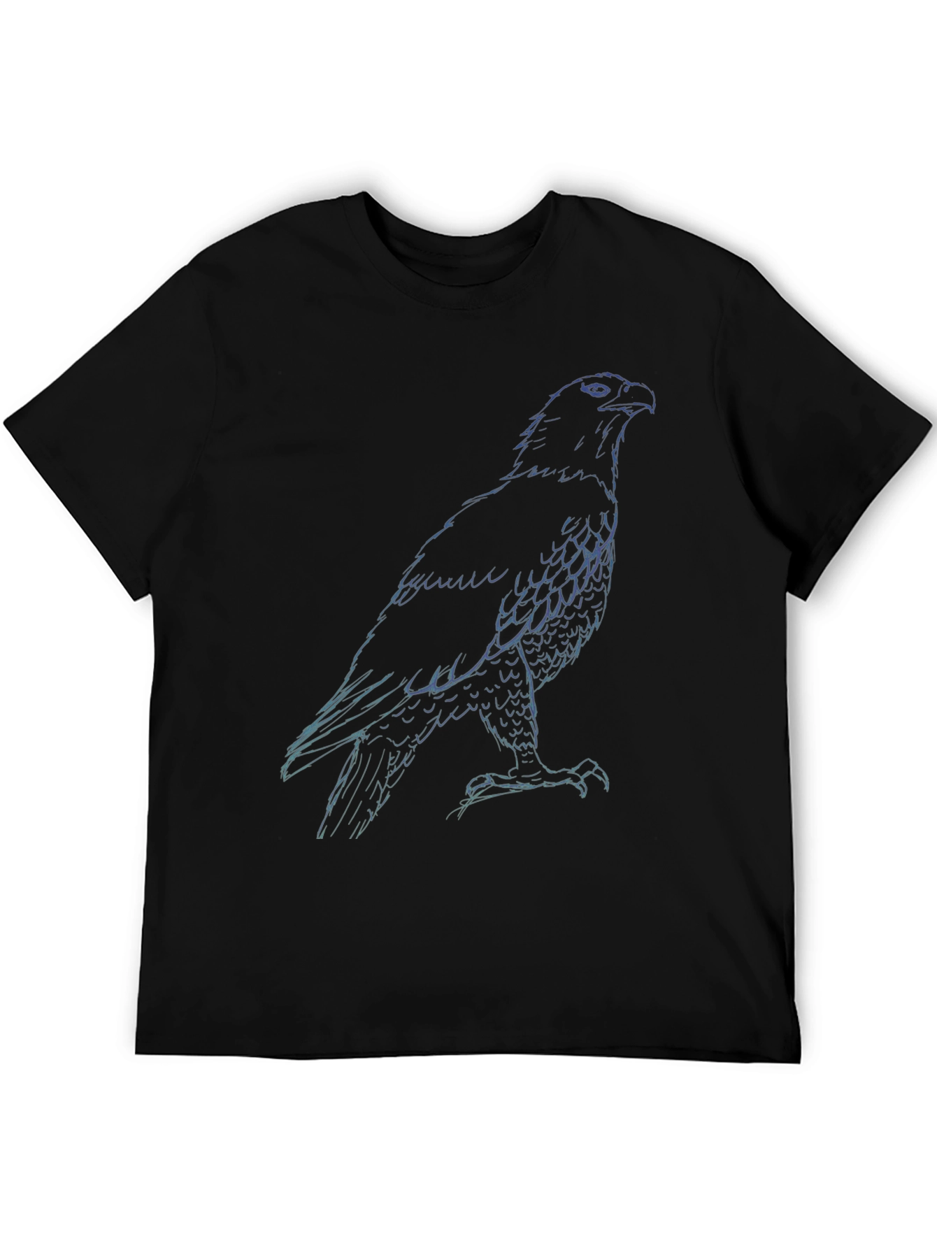 Eagle Graphic Tee - Mens Black T-Shirt