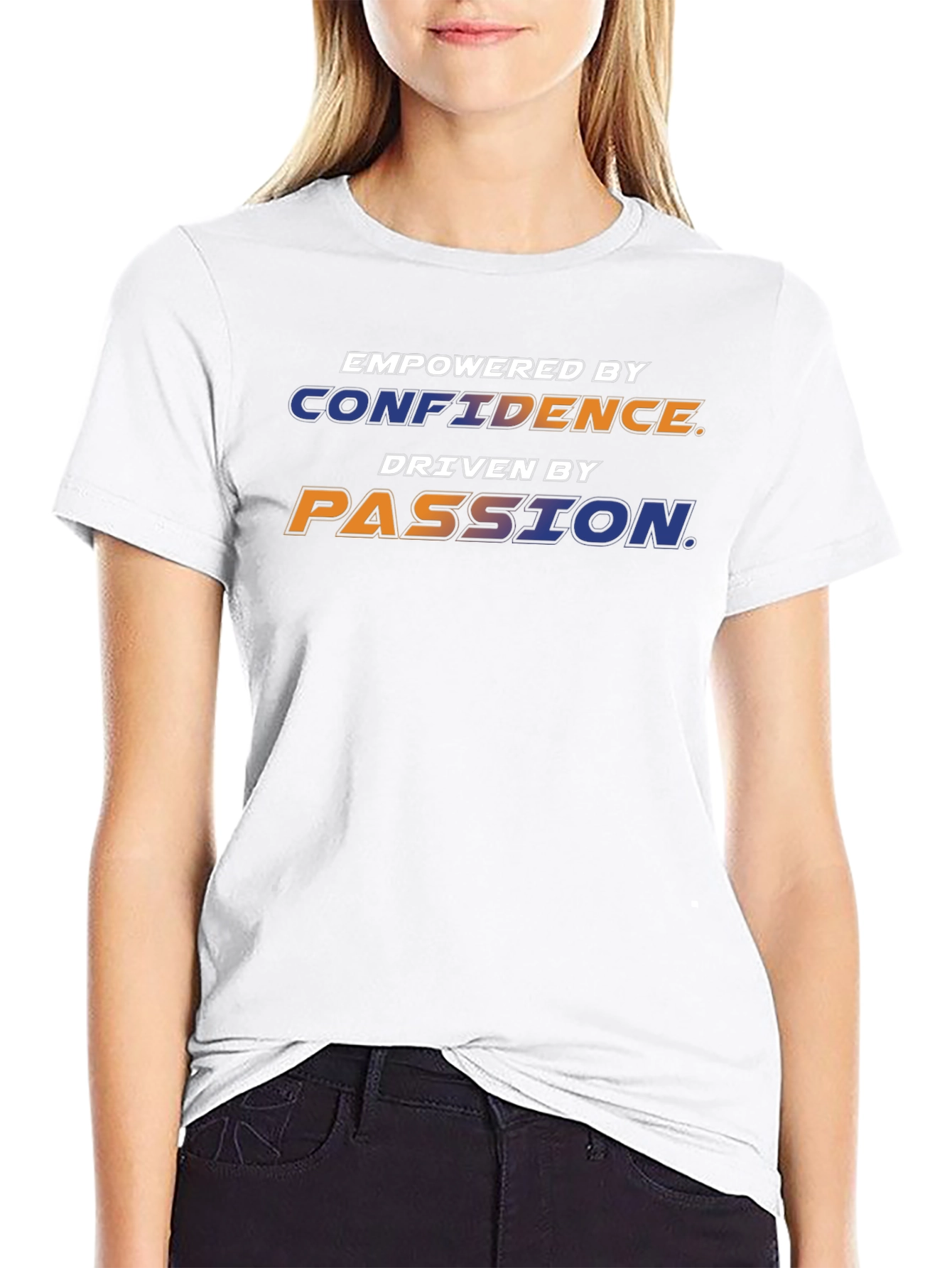 Empowered by Confidence Graphic T-Shirt
