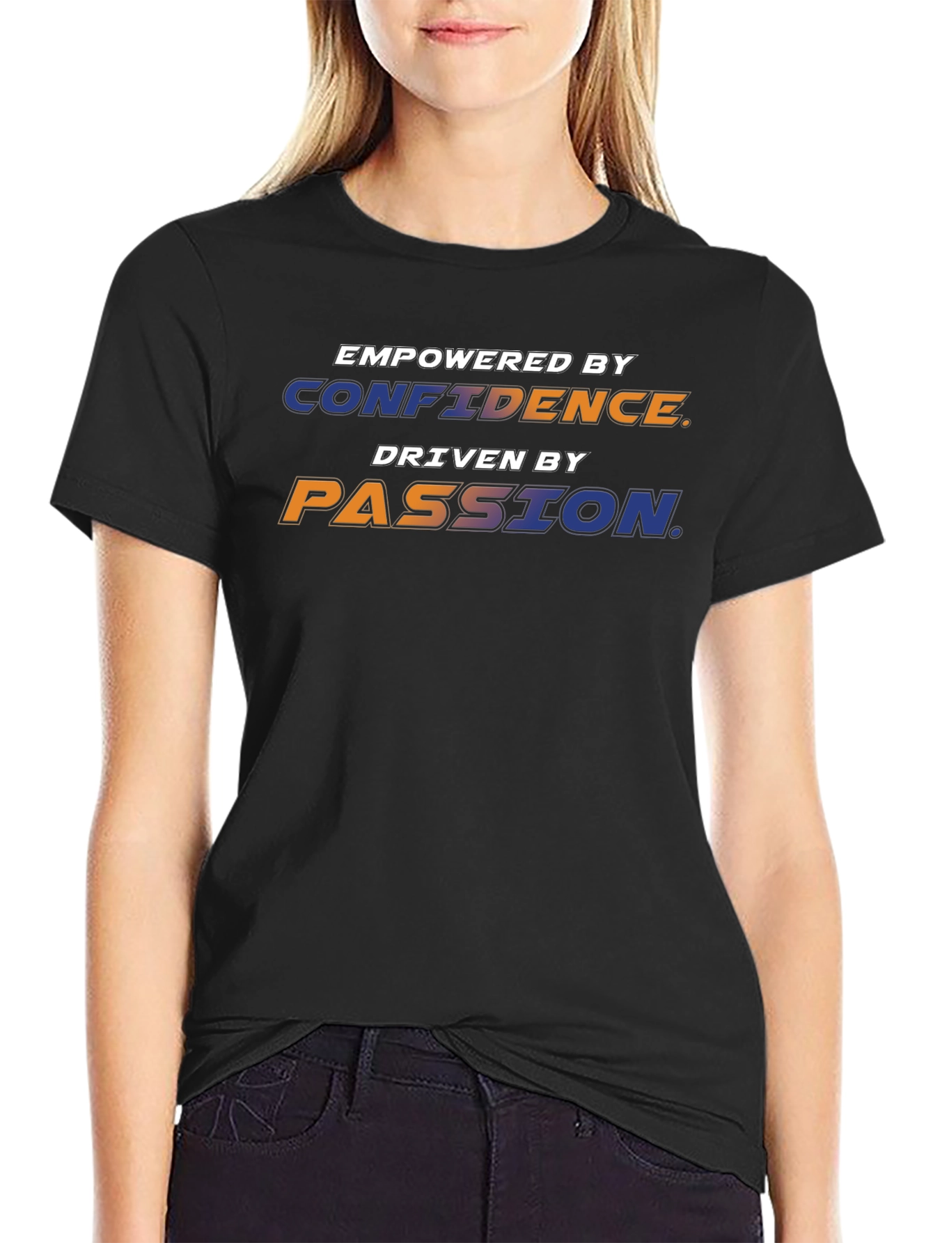 Empowered by Confidence Graphic T-Shirt