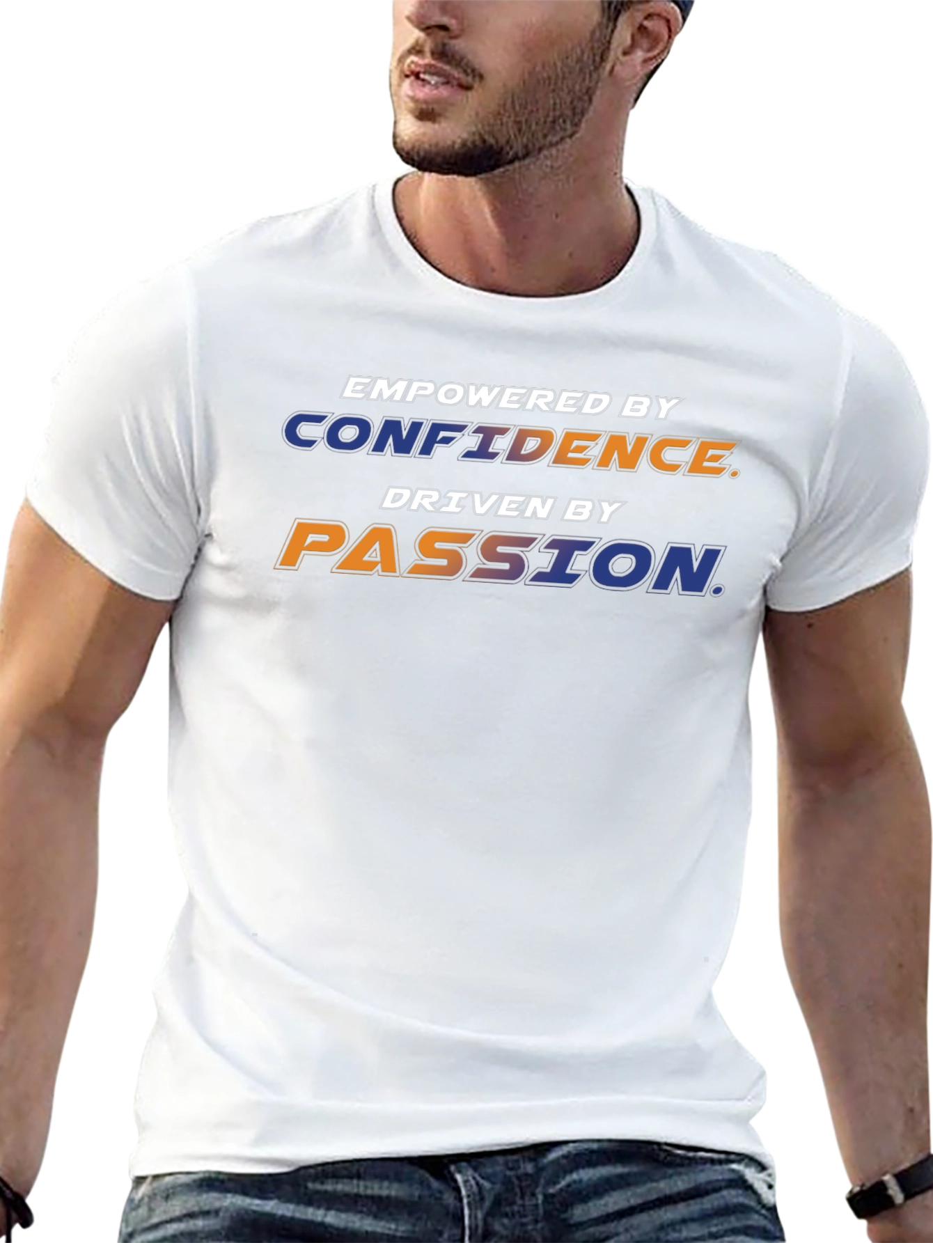Empowered by Confidence Graphic T-Shirt