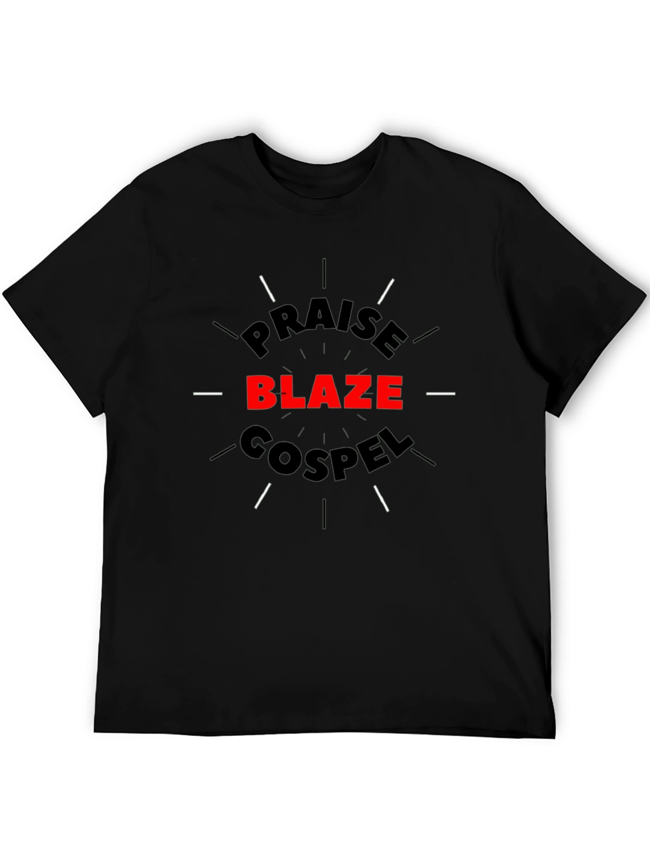 Praise Blaze Gospel Graphic T-Shirt