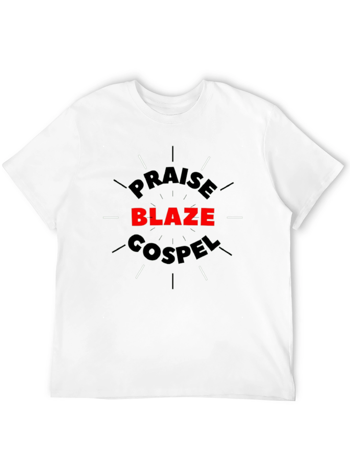 Praise Blaze Gospel Graphic T-Shirt