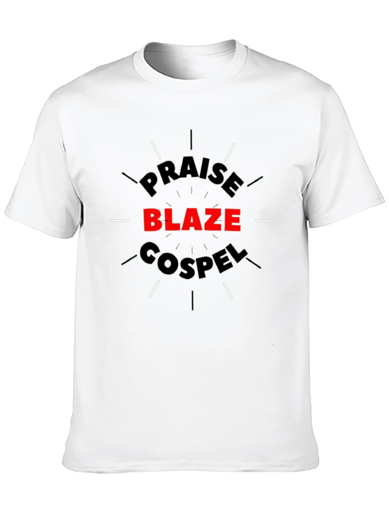 Praise Blaze Gospel Graphic T-Shirt