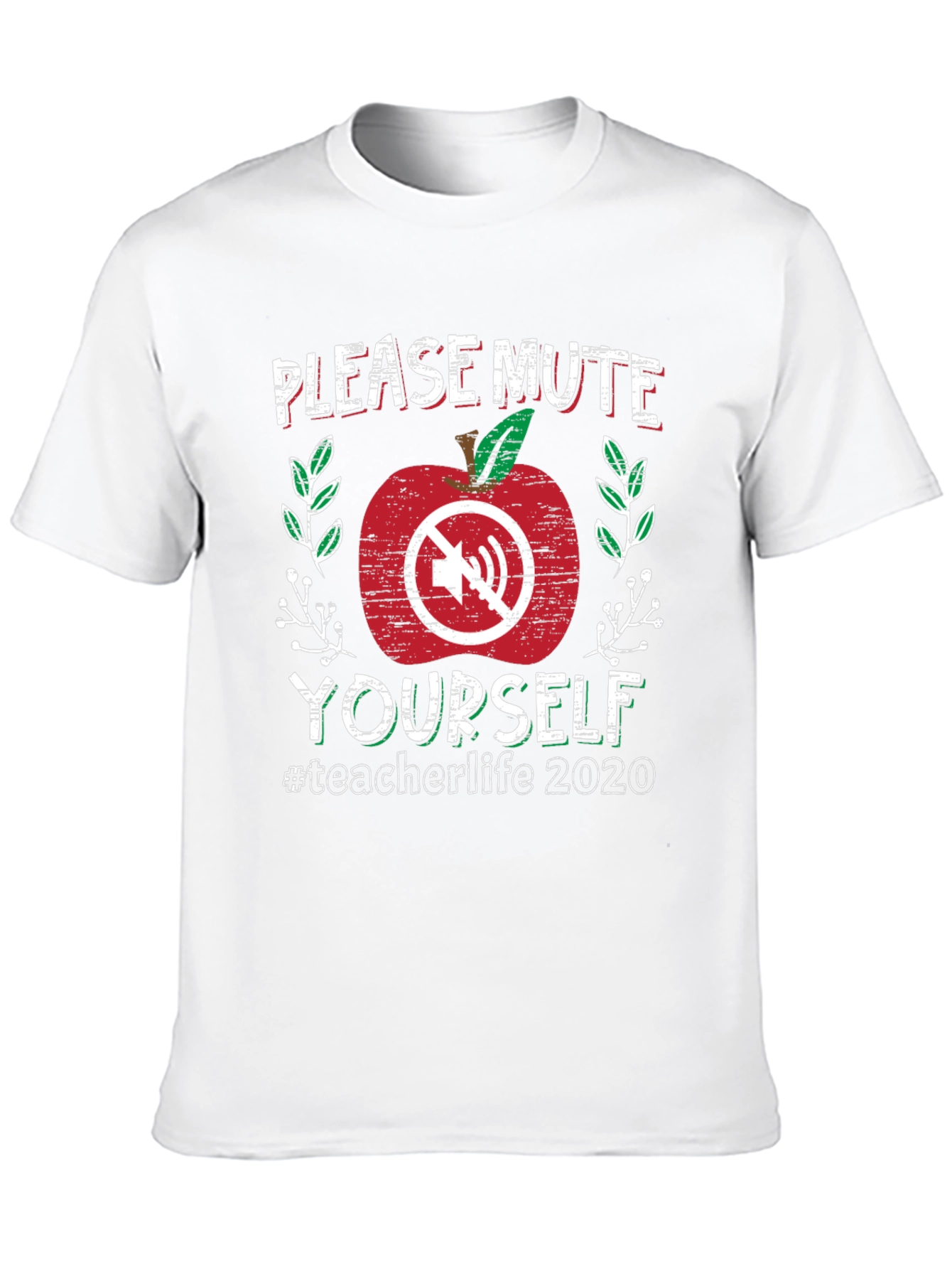 Please Mute Yourself Teacher Life 2020 T-Shirt