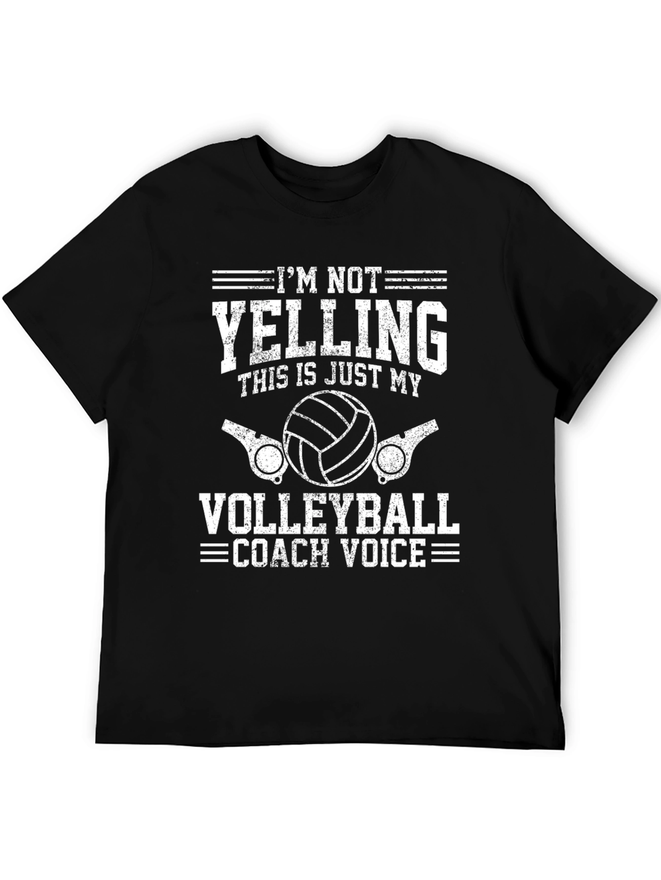 Volleyball Coach Voice Graphic T-Shirt