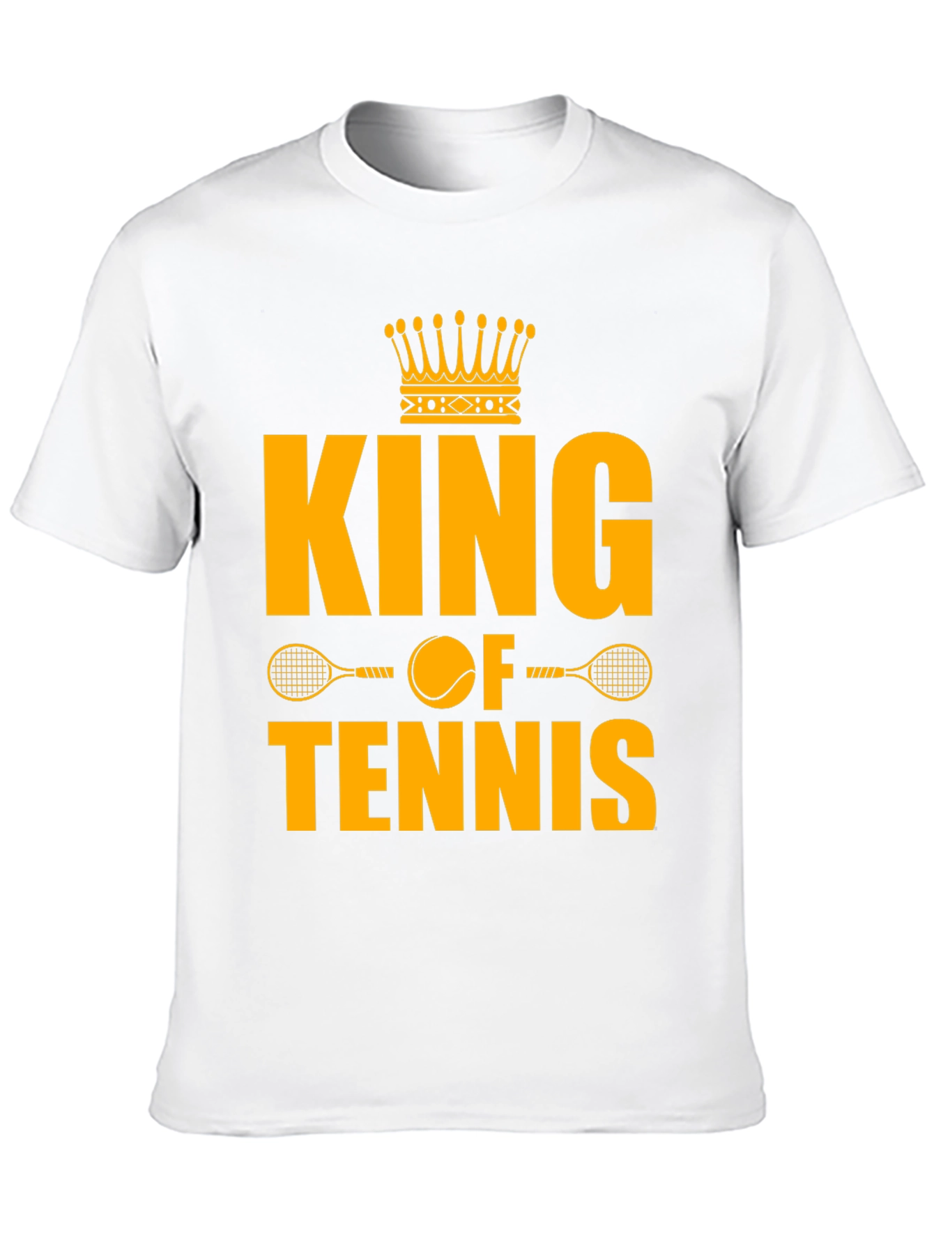 King of Tennis Graphic T-Shirt - Black