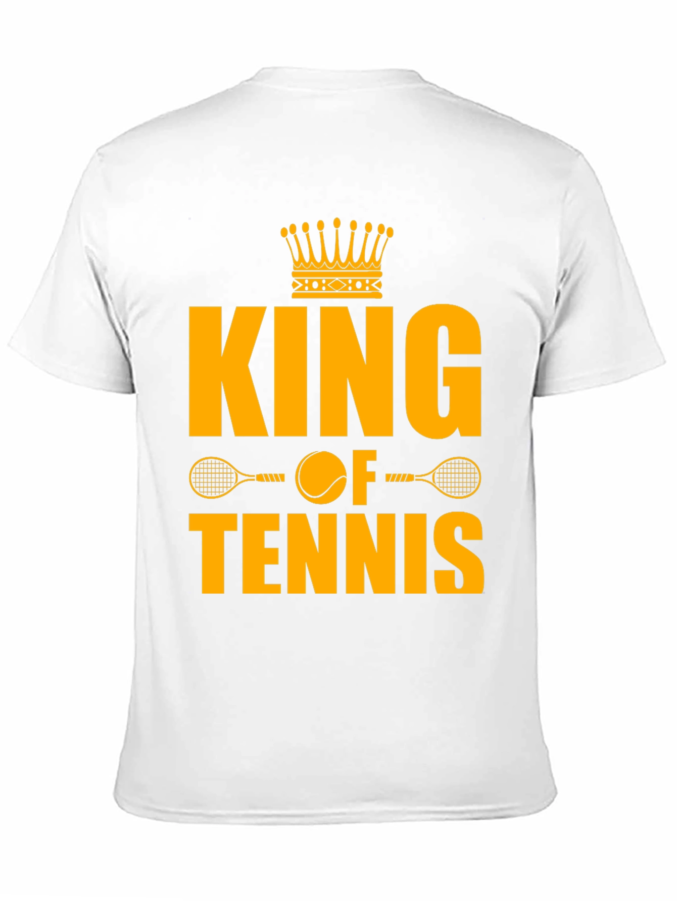 King of Tennis Graphic T-Shirt - Black