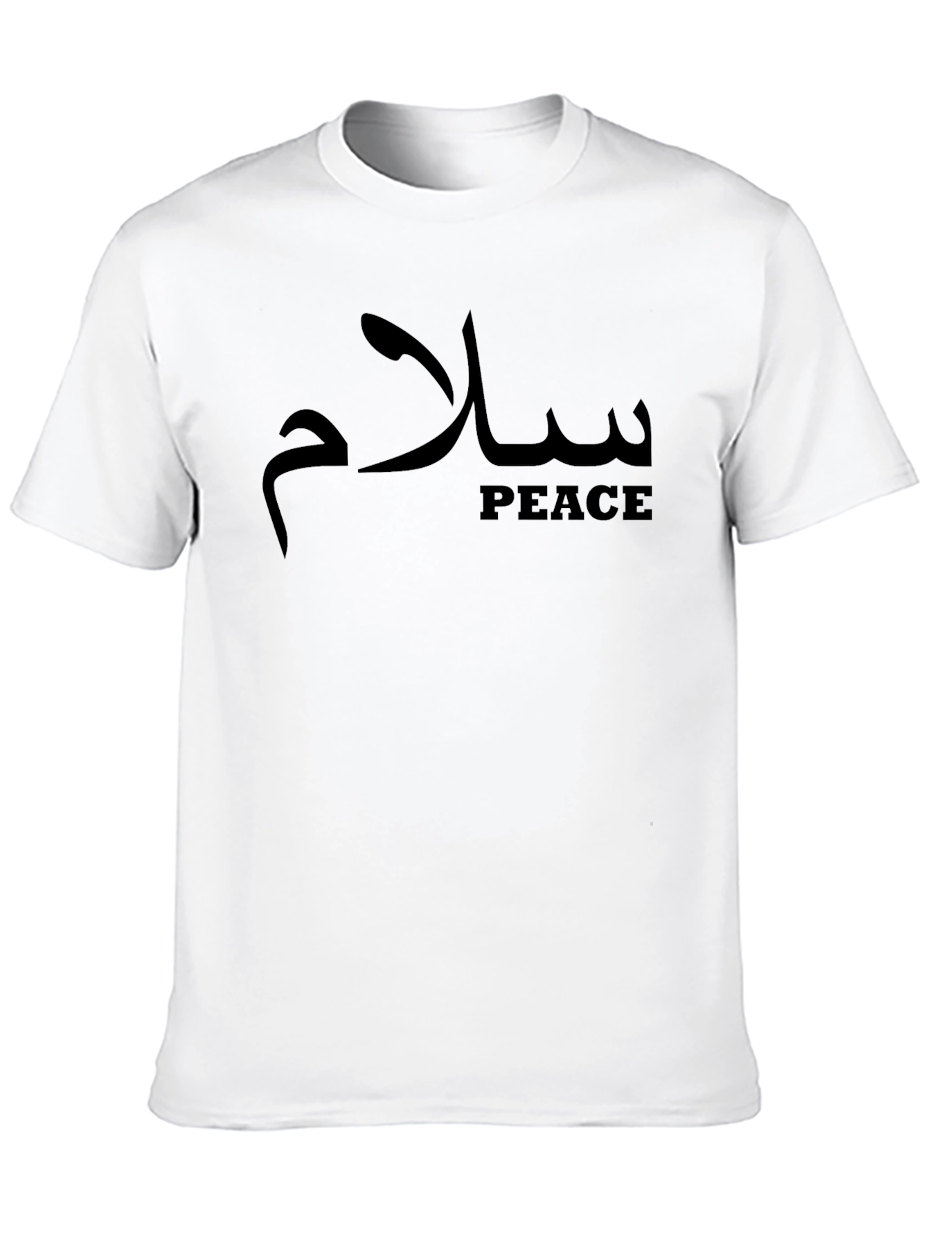 Peace Graphic T-Shirt - Mens Black Tee