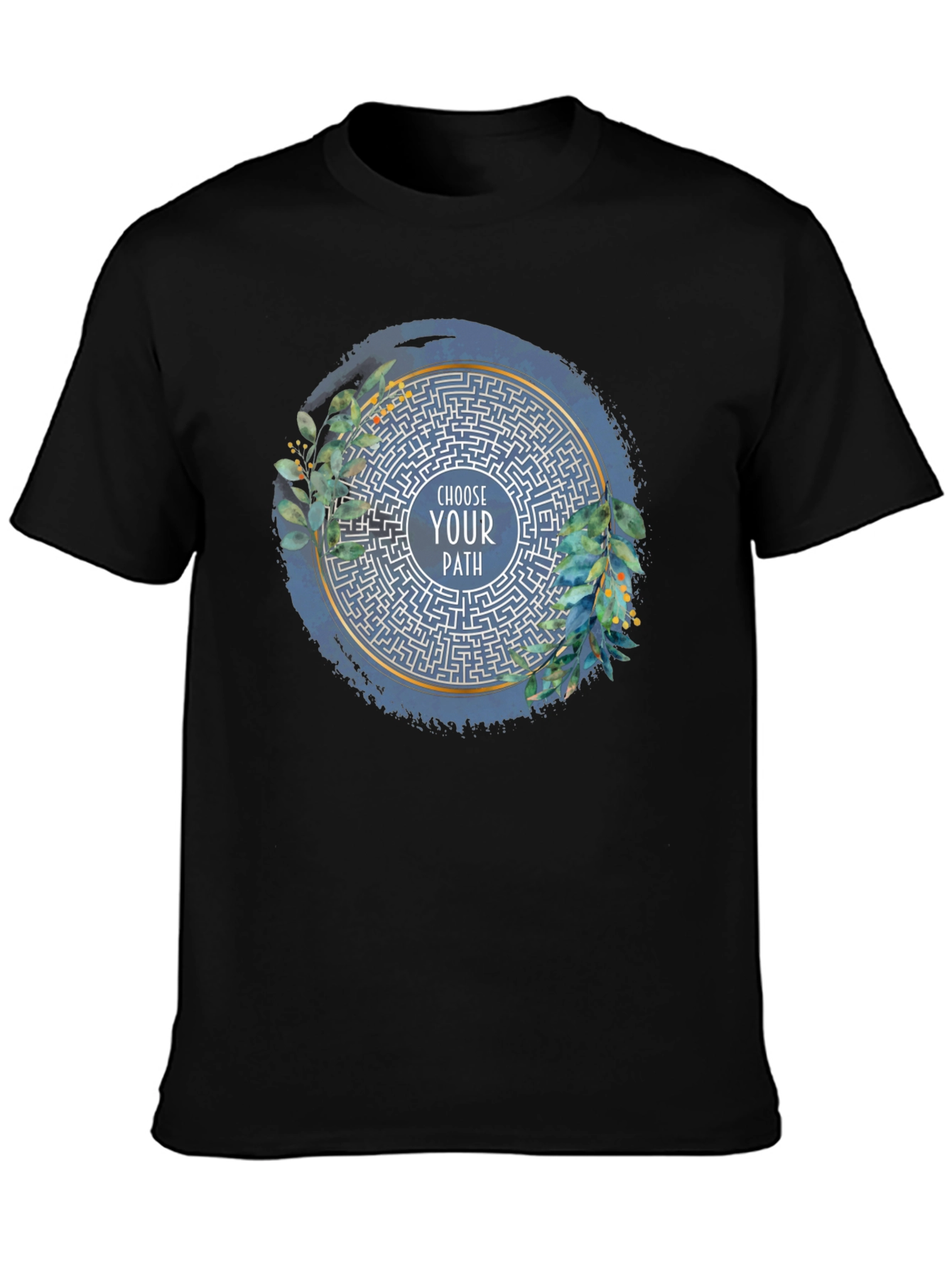 Choose Your Path Maze Graphic T-Shirt
