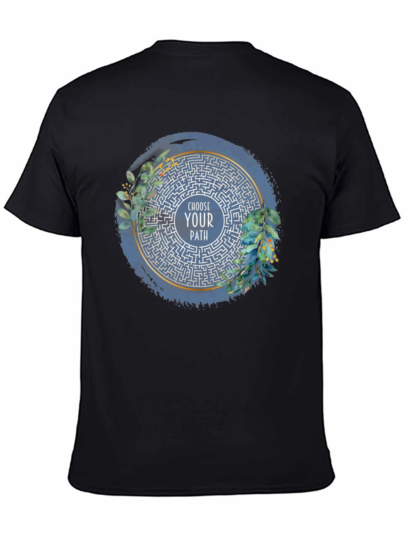 Choose Your Path Maze Graphic T-Shirt