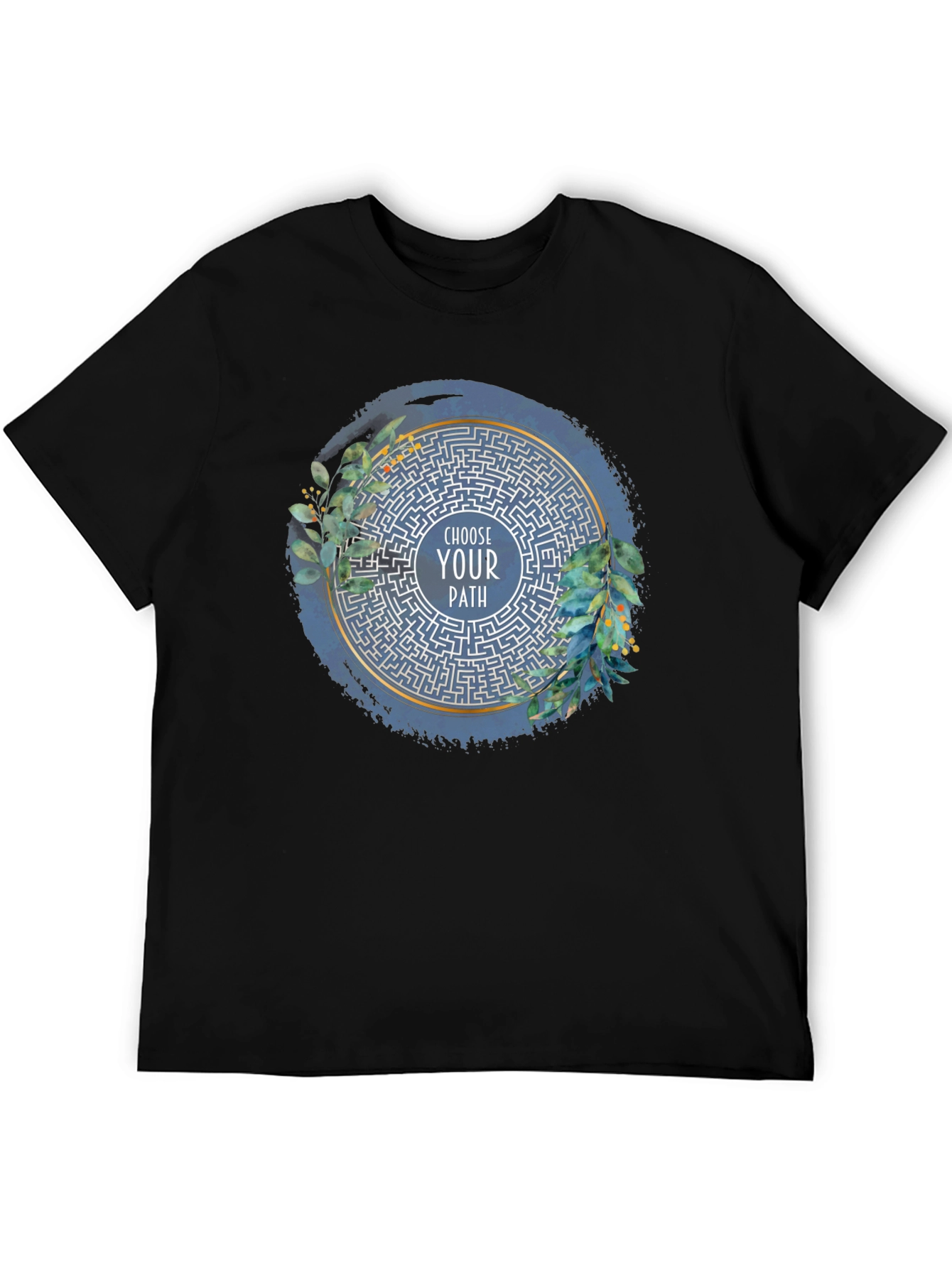 Choose Your Path Maze Graphic T-Shirt