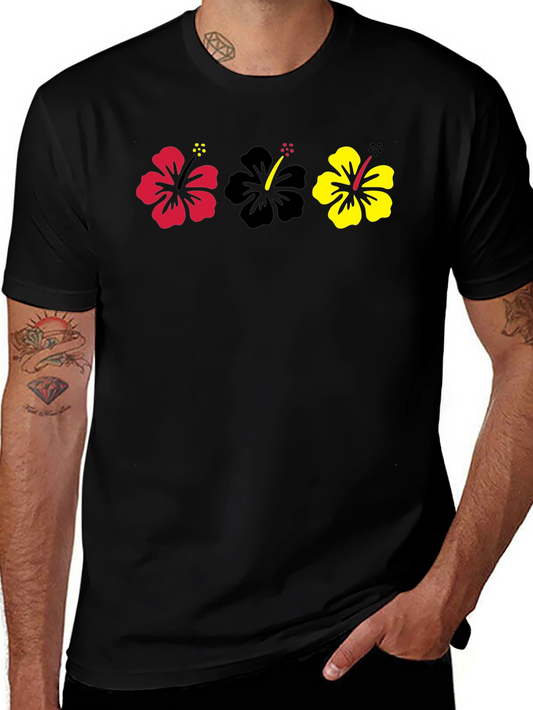 Hibiscus Flower T-Shirt - Tropical Style