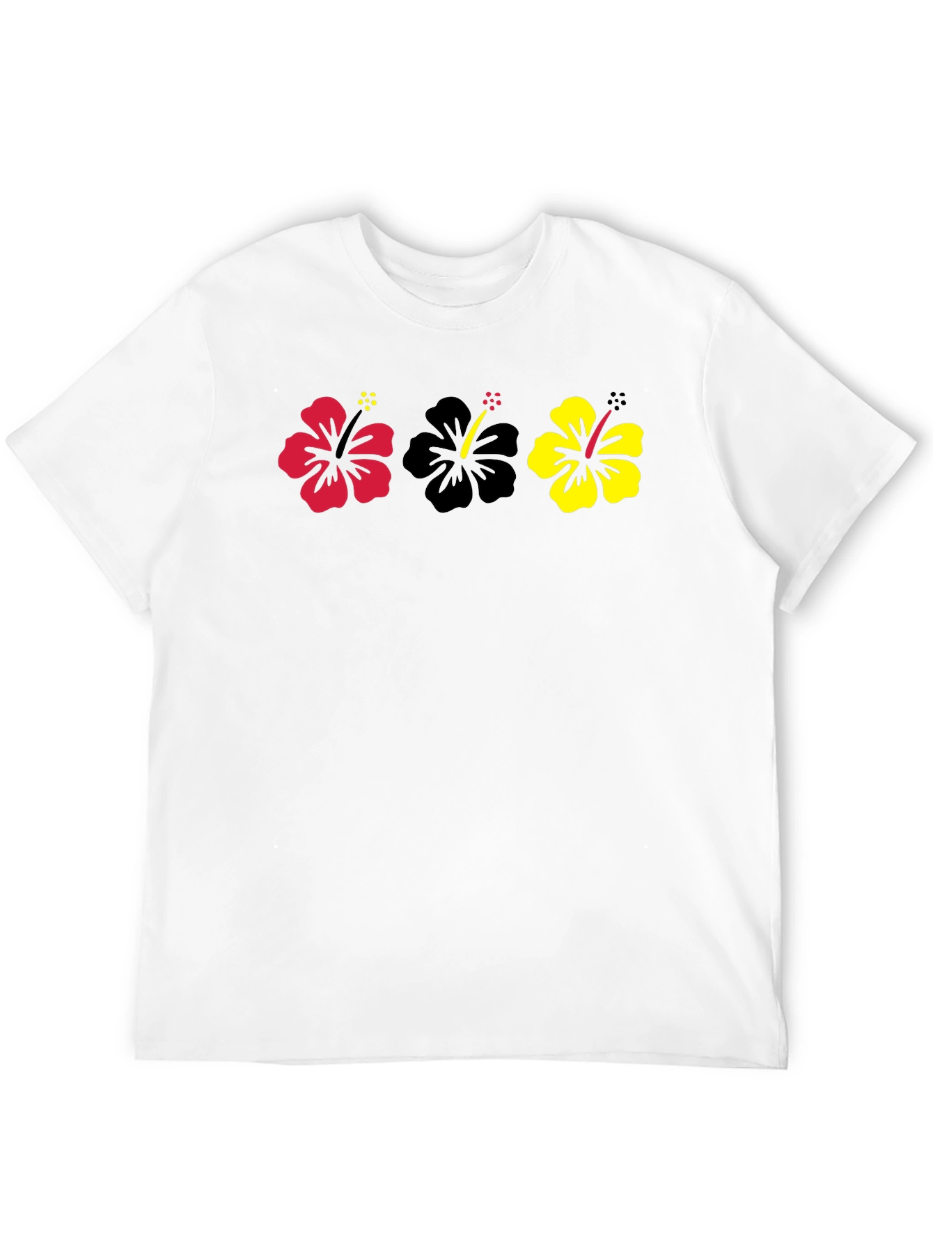 Hibiscus Flower T-Shirt - Tropical Style