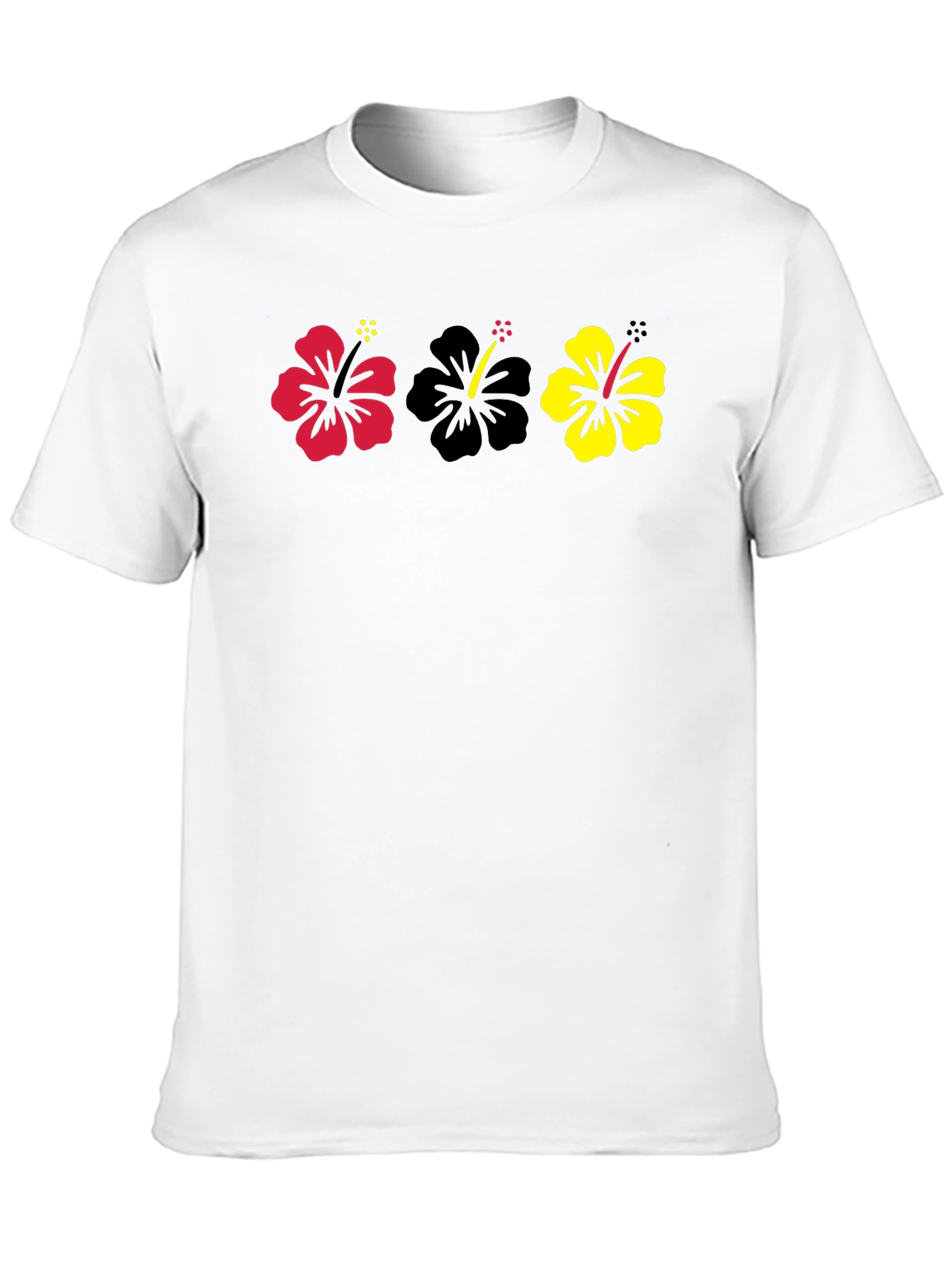 Hibiscus Flower T-Shirt - Tropical Style