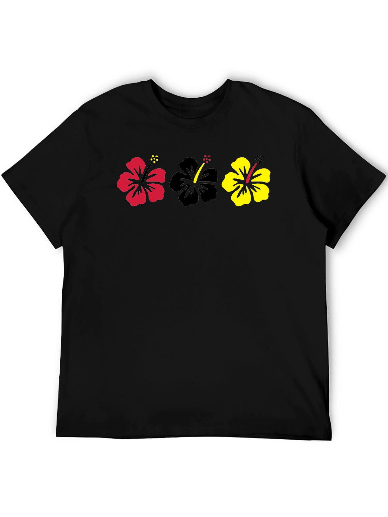 Hibiscus Flower T-Shirt - Tropical Style
