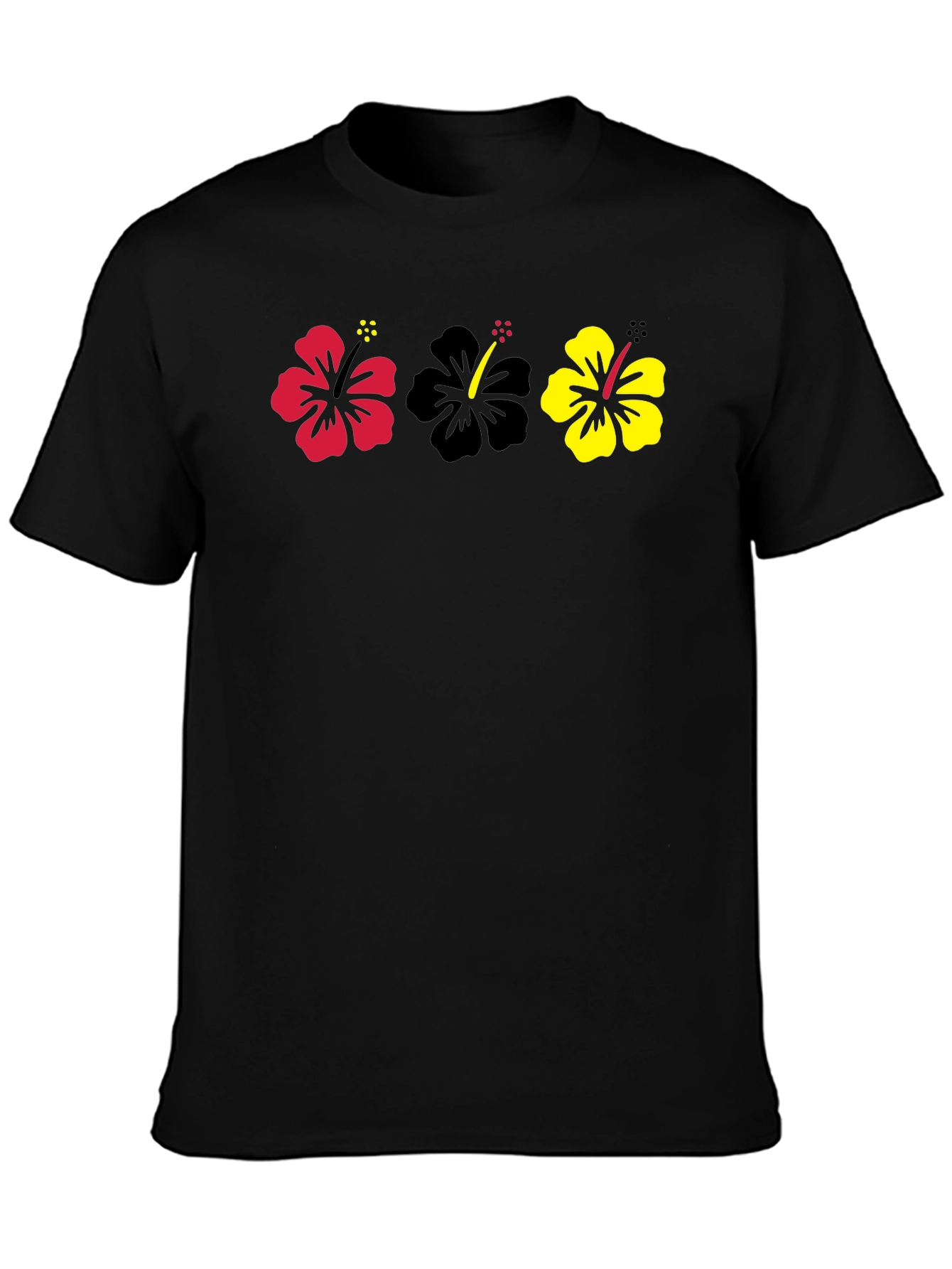 Hibiscus Flower T-Shirt - Tropical Style