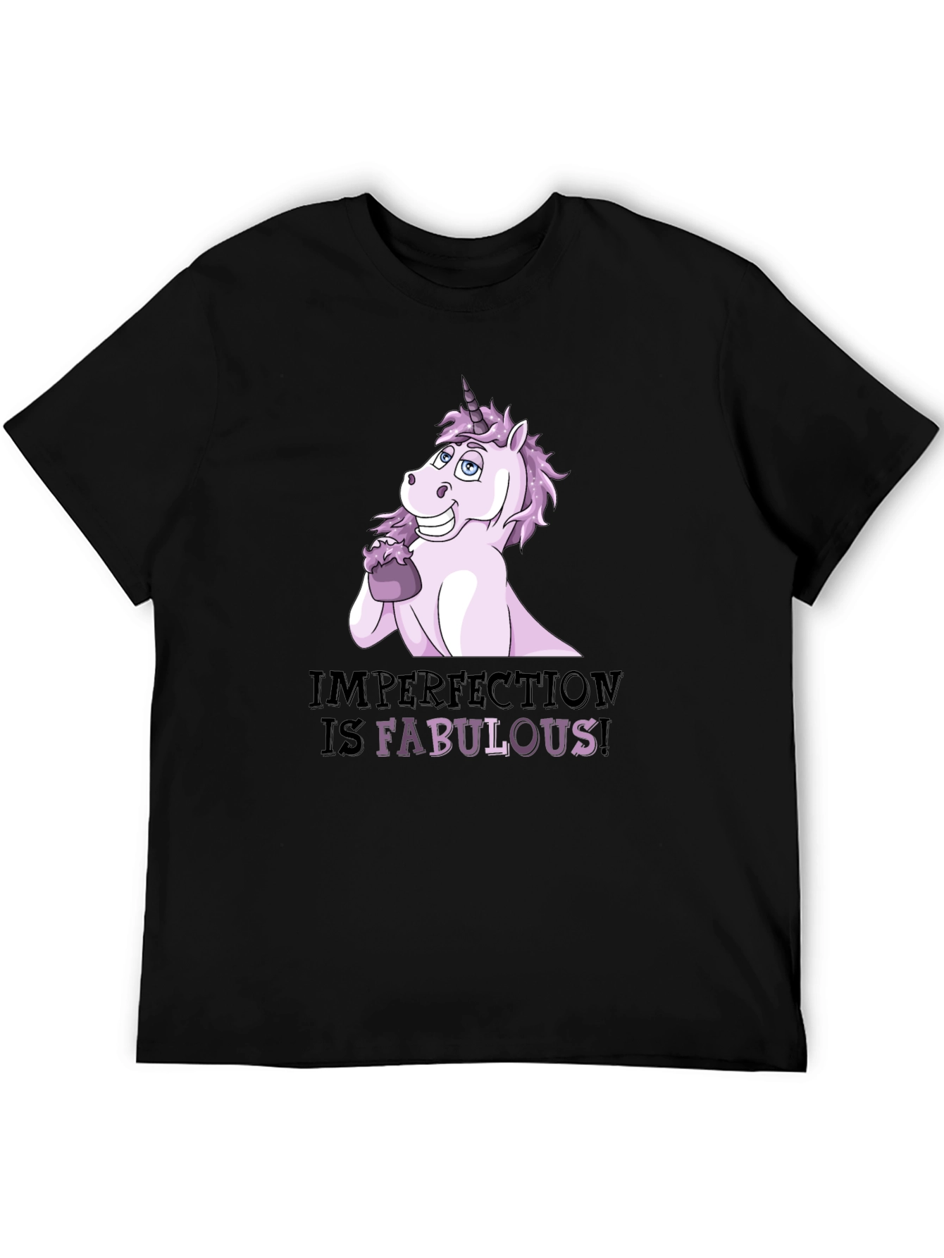 Imperfect Fabulous Unicorn Graphic T-Shirt