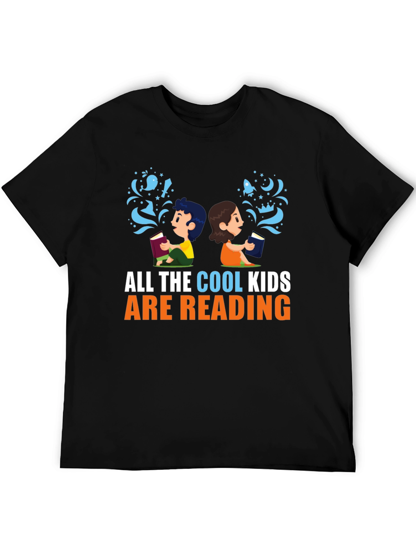 Cool Kids Reading T-Shirt: Book Lovers Tee