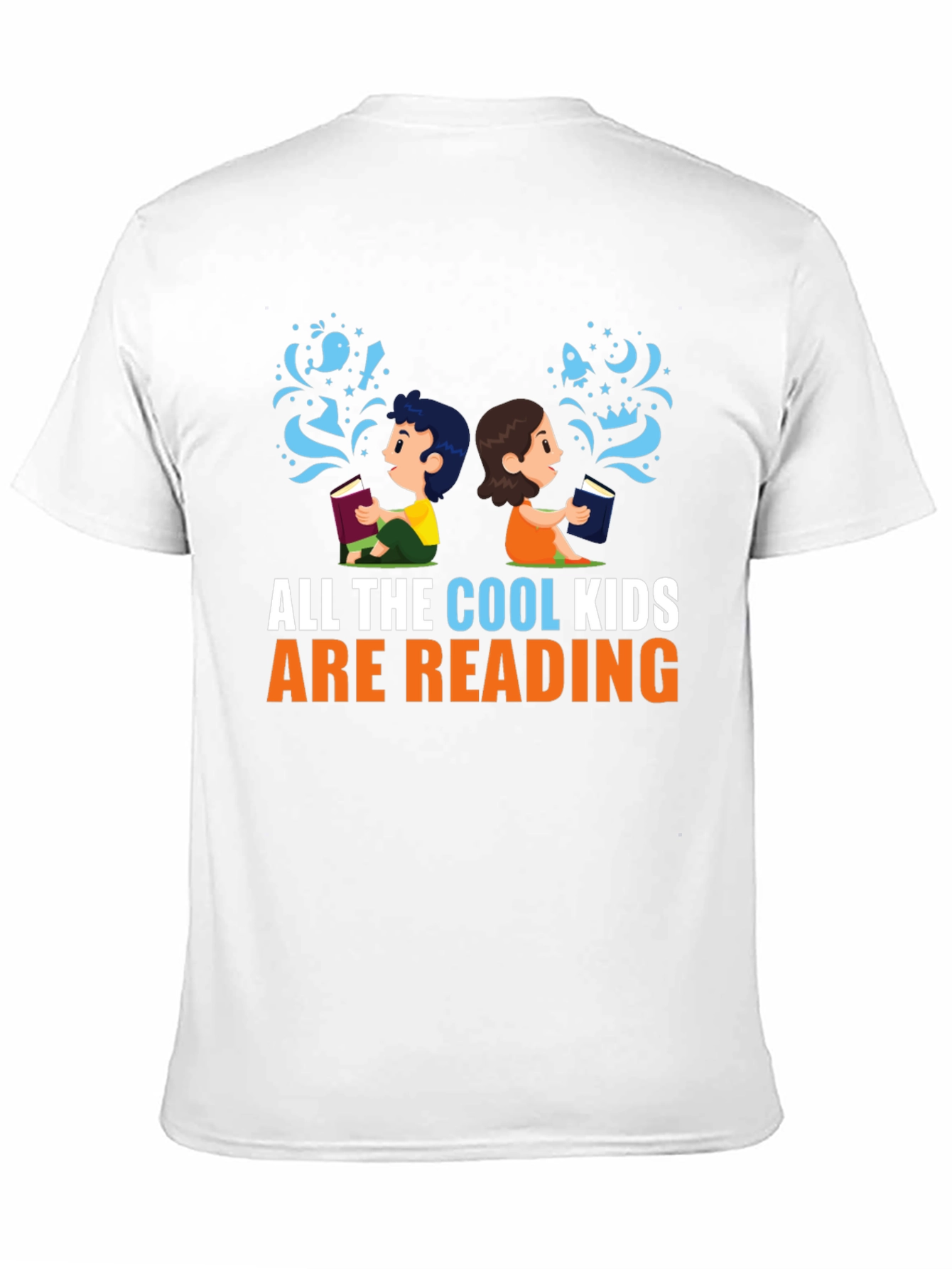 Cool Kids Reading T-Shirt: Book Lovers Tee