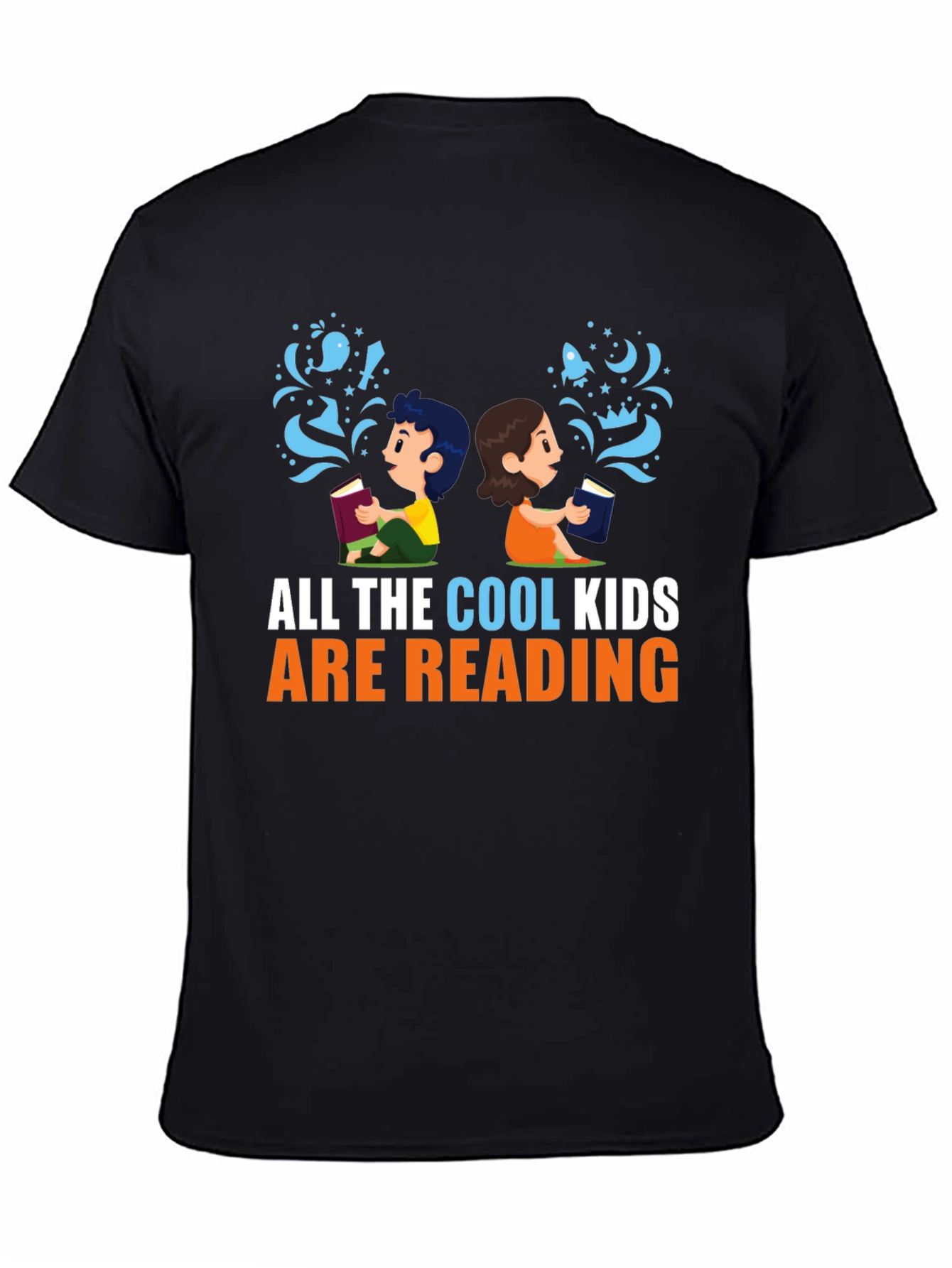 Cool Kids Reading T-Shirt: Book Lovers Tee