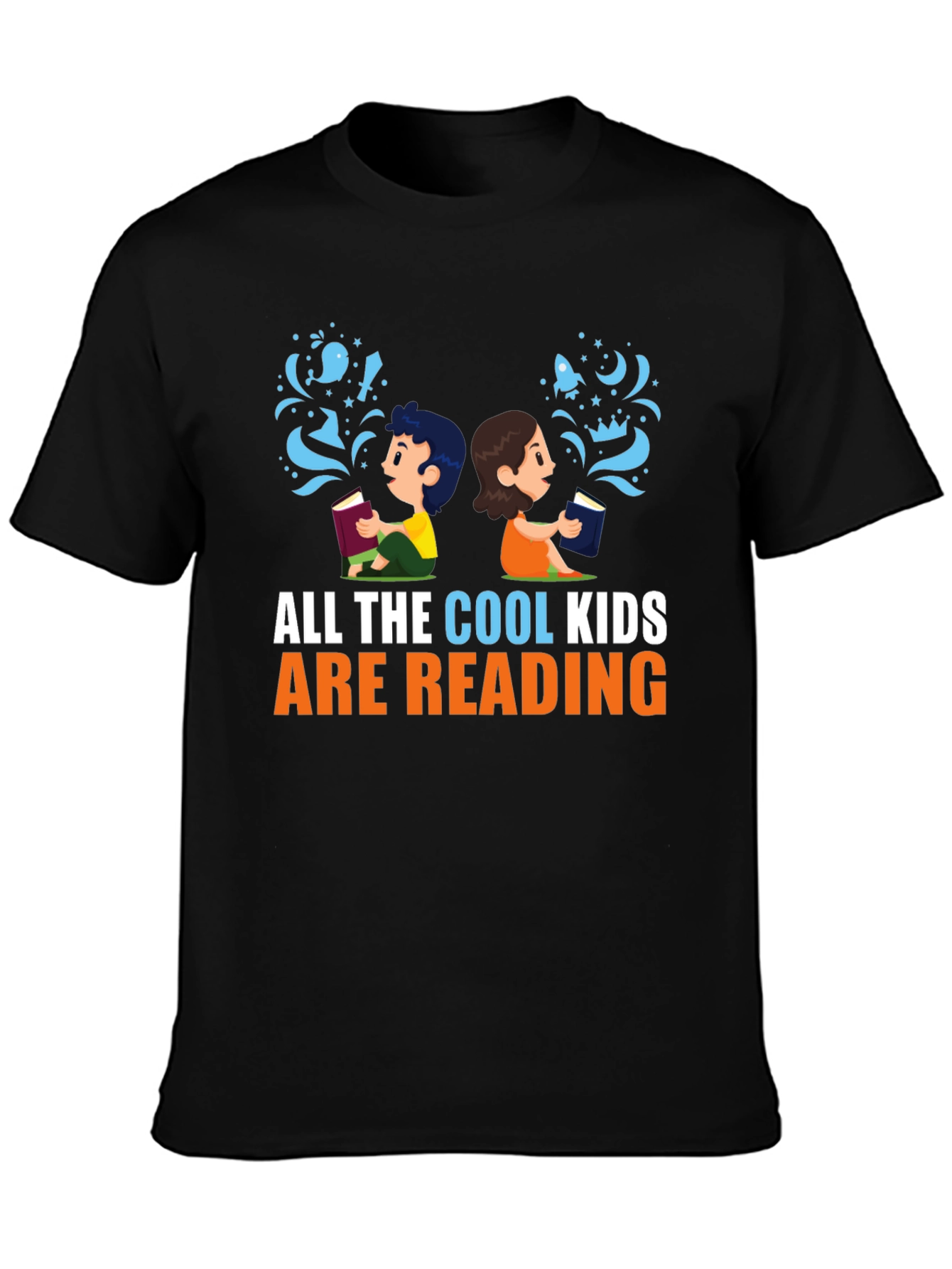 Cool Kids Reading T-Shirt: Book Lovers Tee