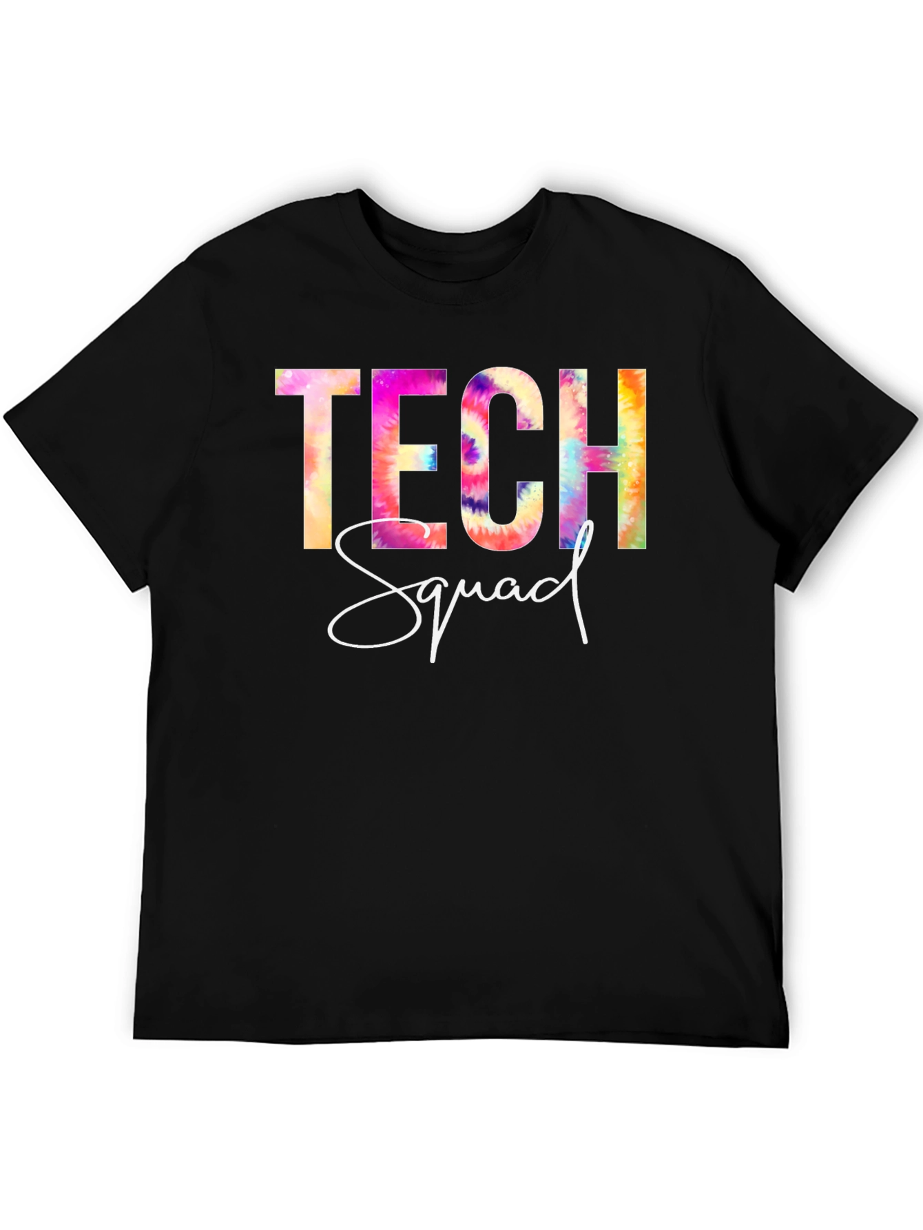 Tech Squad Tie-Dye Graphic Tee