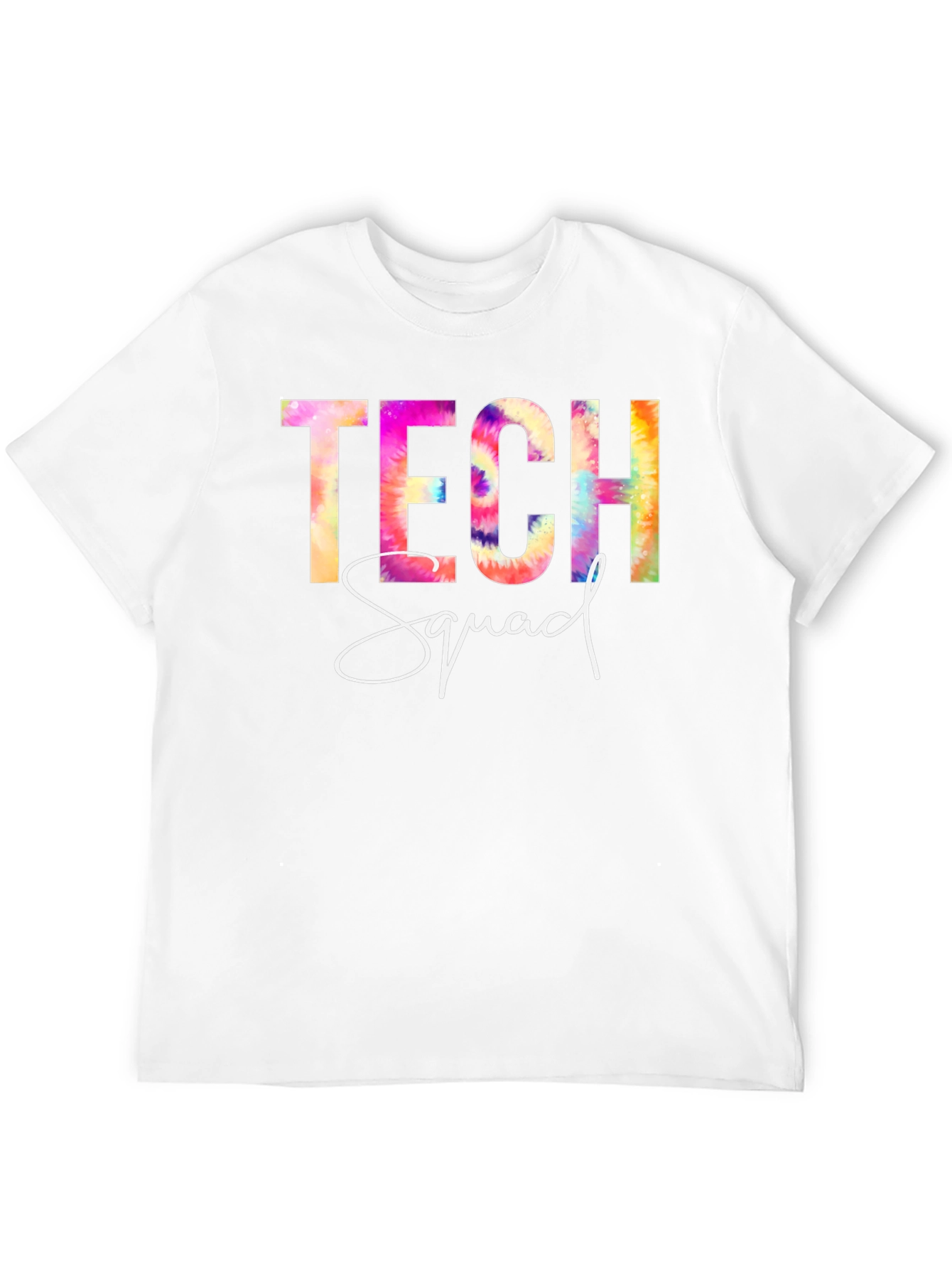 Tech Squad Tie-Dye Graphic Tee