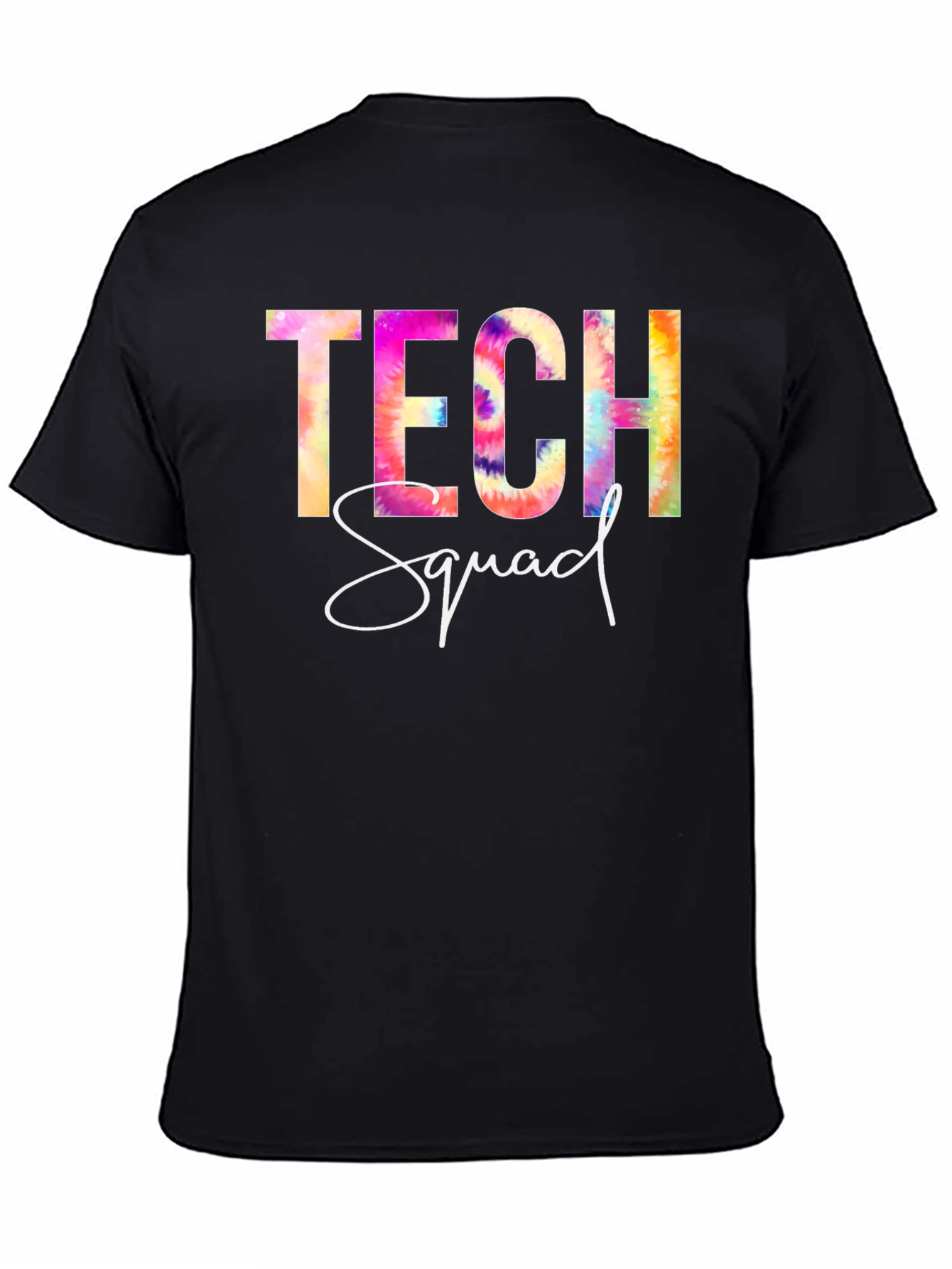 Tech Squad Tie-Dye Graphic Tee