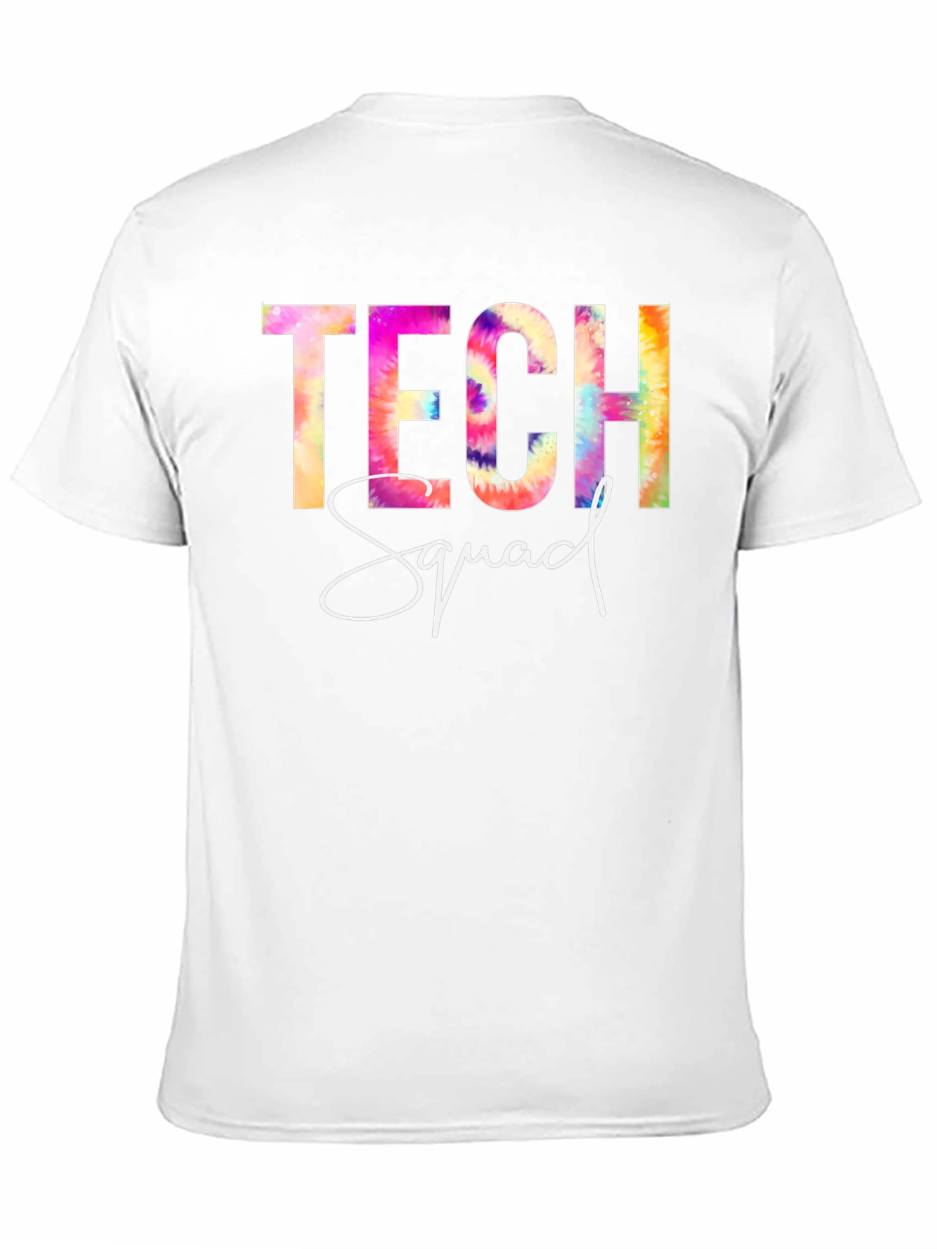 Tech Squad Tie-Dye Graphic Tee