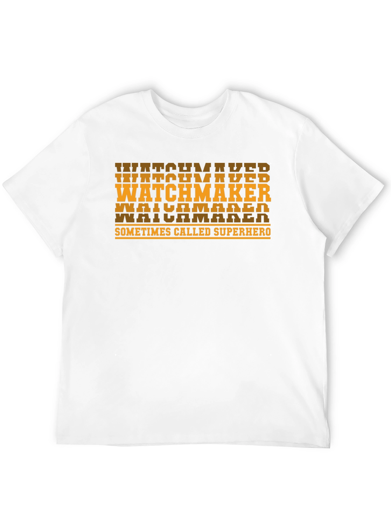 Watchmaker Superhero T-Shirt - Black