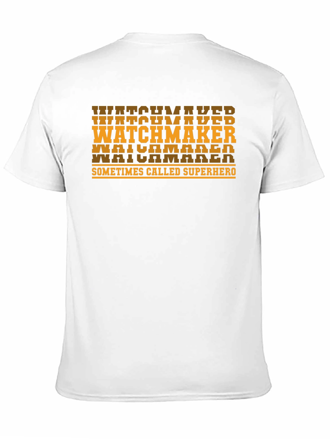 Watchmaker Superhero T-Shirt - Black