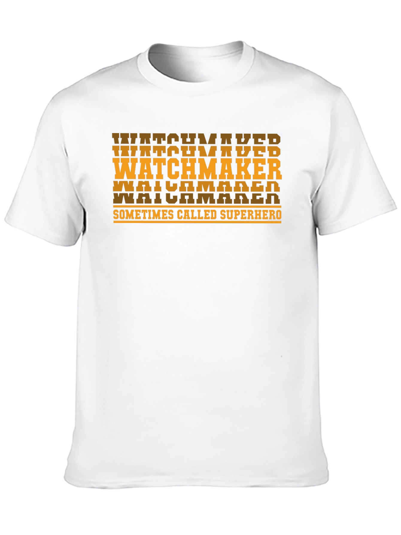 Watchmaker Superhero T-Shirt - Black
