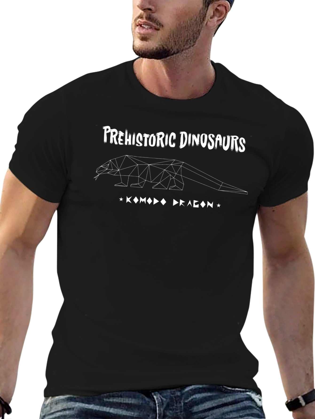 Prehistoric Dinosaurs Komodo Dragon T-Shirt