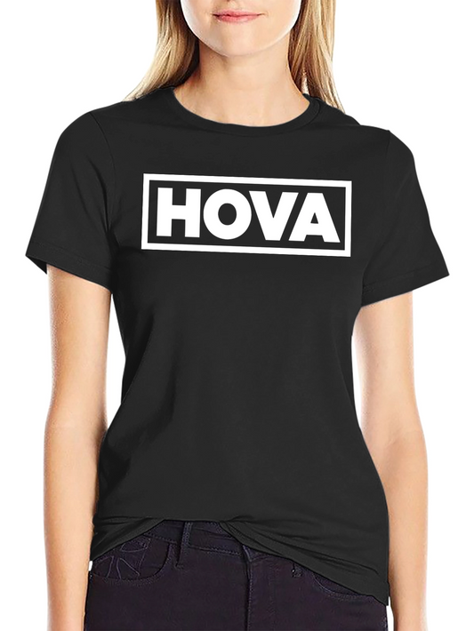 HOVA Graphic T-Shirt - Classic Black Tee