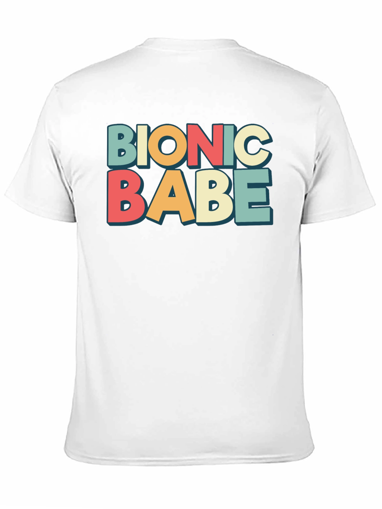 Bionic Babe Graphic Tee - Retro Style