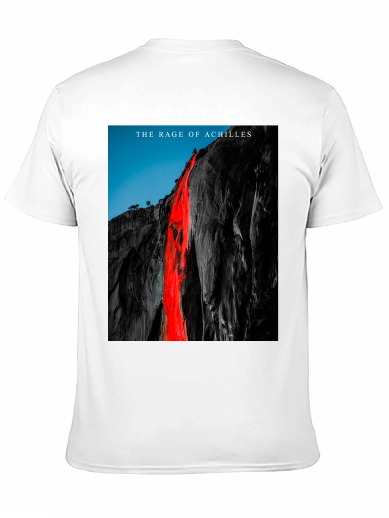 Rage of Achilles Graphic Tee - Black