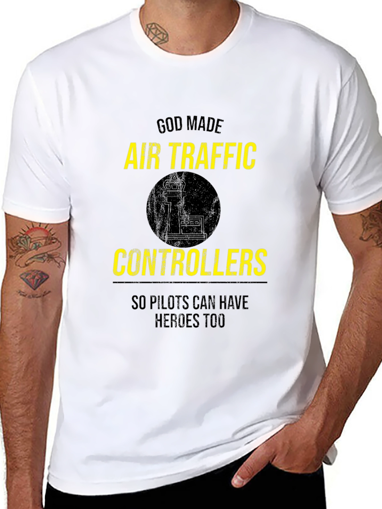 Air Traffic Controller T-Shirt - Pilots Heroes