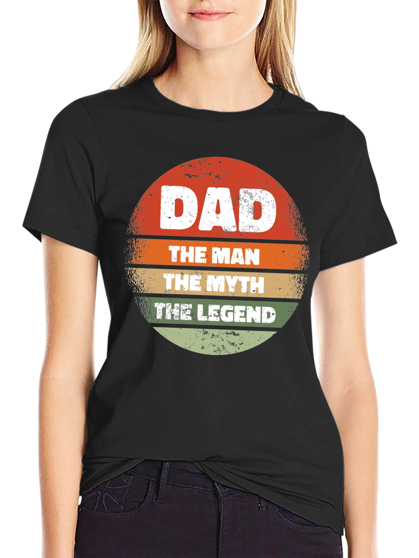 Dad The Man The Myth The Legend Graphic T-Shirt