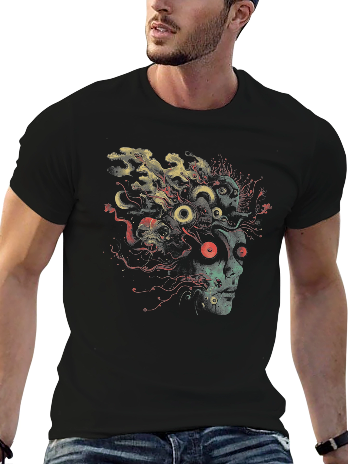 Surreal Horror T-Shirt - Unique Graphic Tee