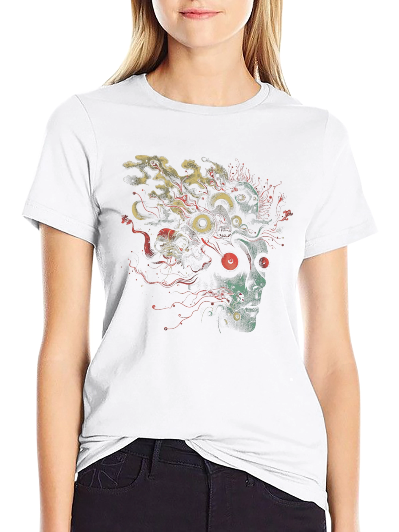 Surreal Horror T-Shirt - Unique Graphic Tee