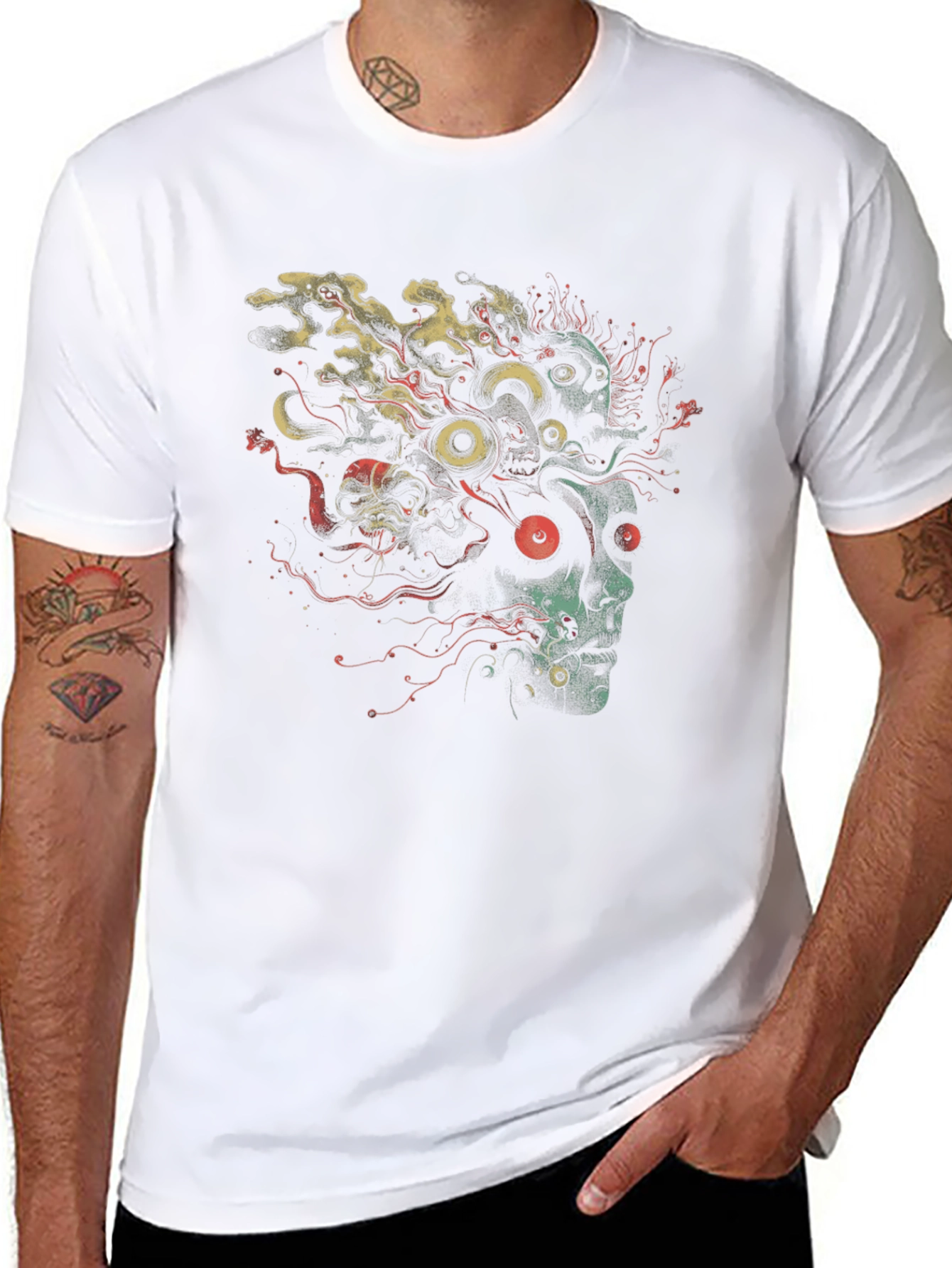 Surreal Horror T-Shirt - Unique Graphic Tee