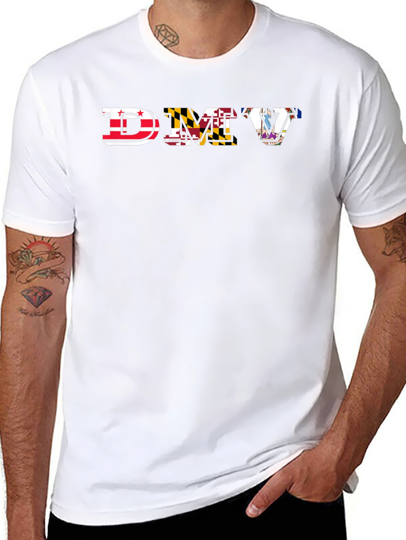 DMV State Pride Graphic T-Shirt