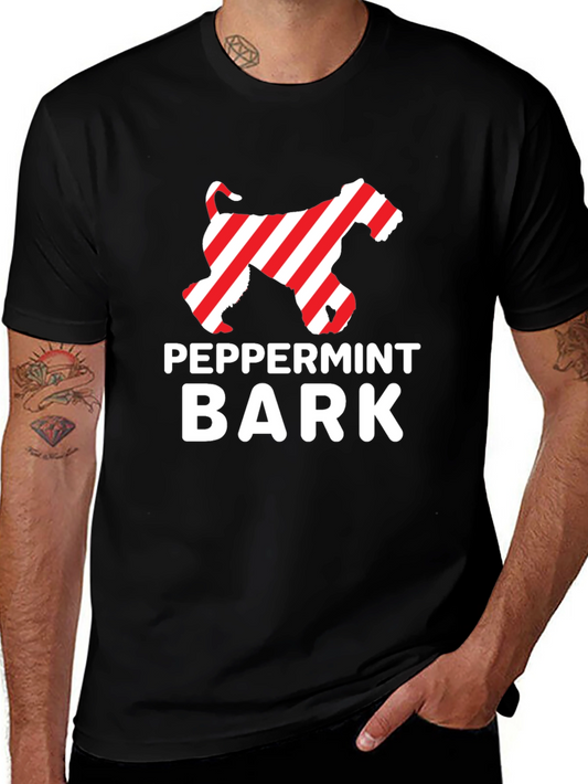 Peppermint Bark Dog Graphic T-Shirt