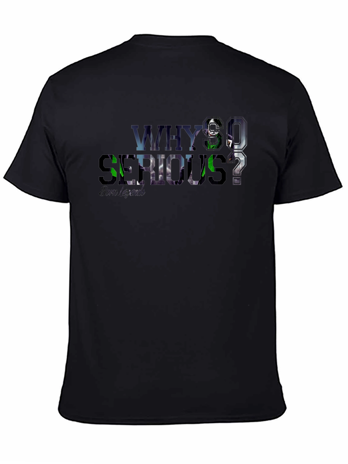 Why So Serious Joker Graphic Tee