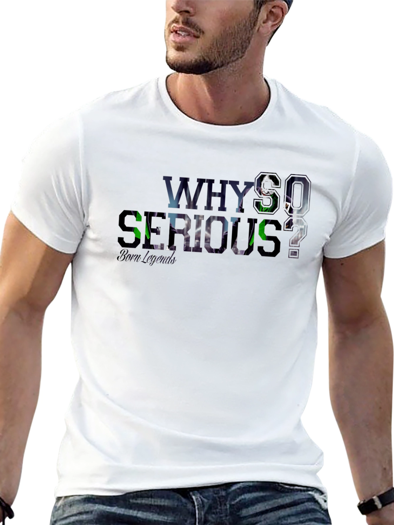 Why So Serious Joker Graphic Tee