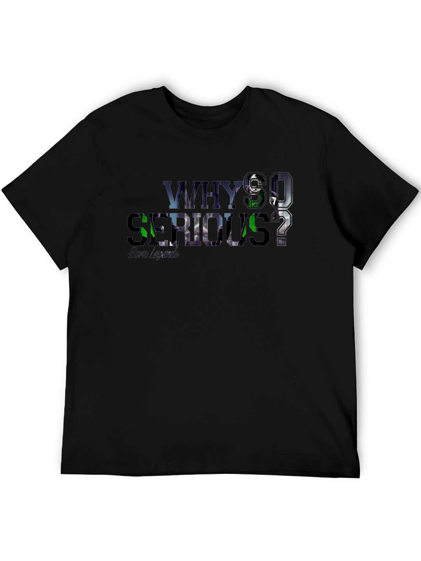Why So Serious Joker Graphic Tee