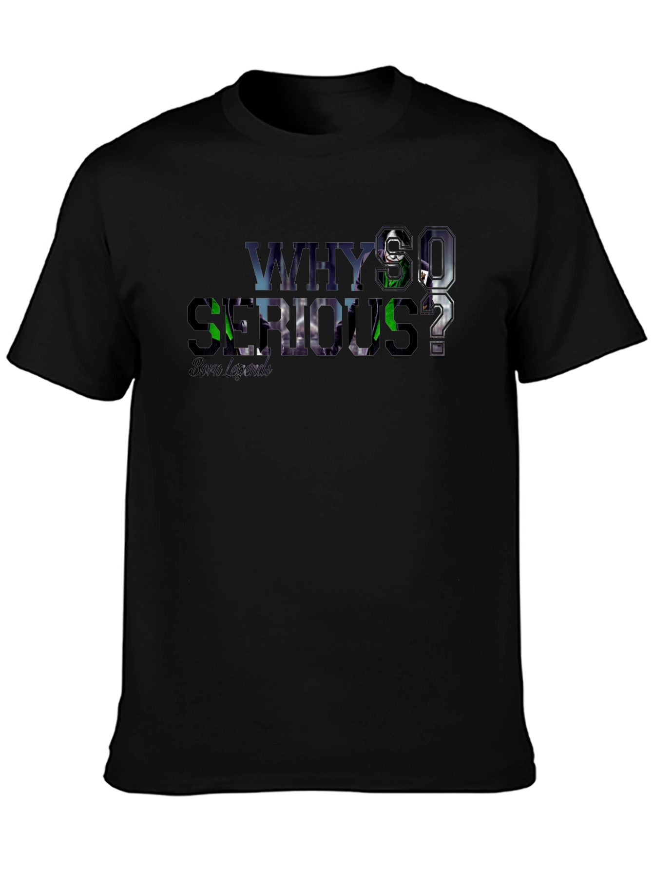 Why So Serious Joker Graphic Tee