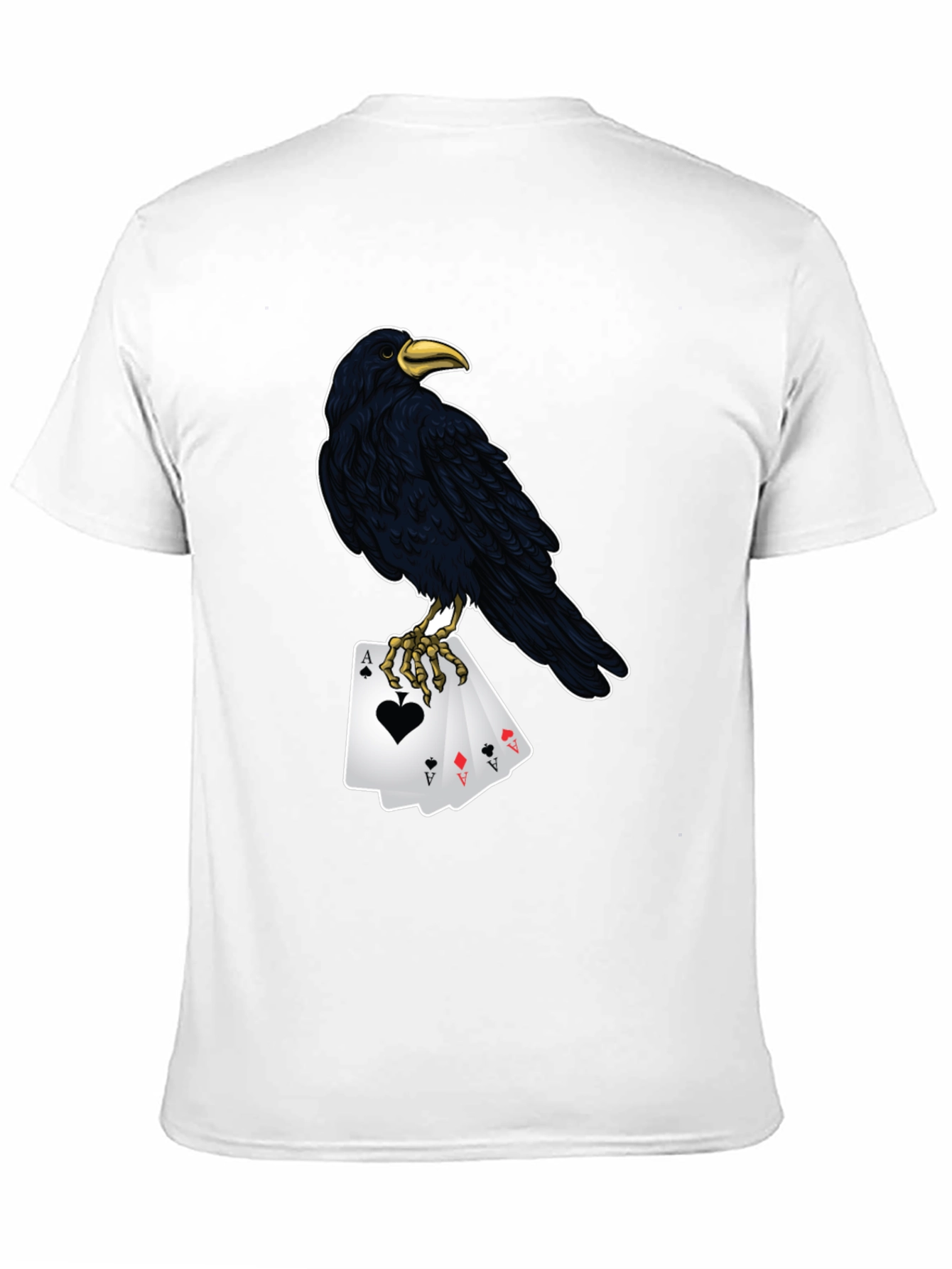 Raven Ace Card Graphic Tee