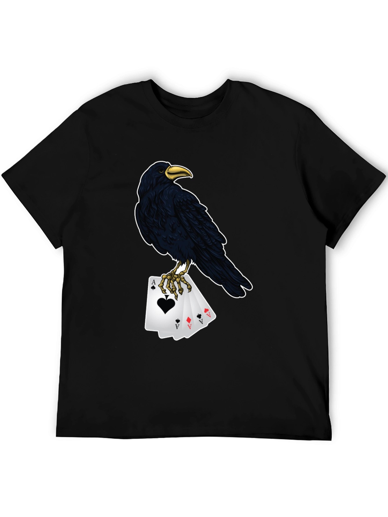 Raven Ace Card Graphic Tee