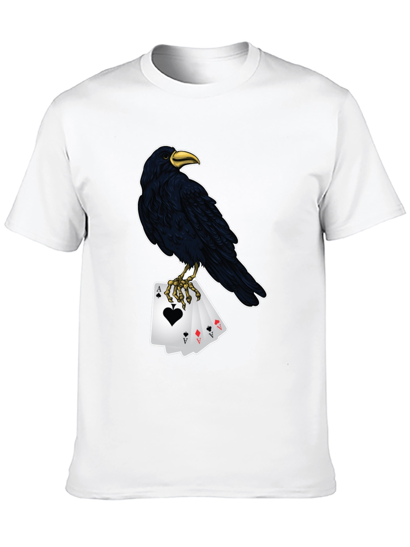 Raven Ace Card Graphic Tee